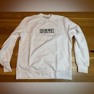 Taylor Swift Eras Tour White Sweatshirt